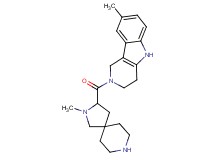 8-methyl-2-[(2-methyl-2,8-diazaspiro[4.5]dec-3-yl)carbonyl]-2,3,4,5-tetrahydro-1H-pyrido[4,3-b]indole dihydrochloride