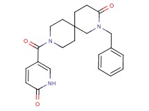 2-benzyl-9-[(6-oxo-1,6-dihydropyridin-3-yl)carbonyl]-2,9-diazaspiro[5.5]undecan-3-one