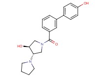 (3'S*,4'S*)-1'-[(4'-hydroxybiphenyl-3-yl)carbonyl]-1,3'-bipyrrolidin-4'-ol