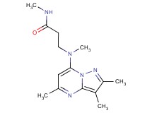 N~1~,N~3~-dimethyl-N~3~-(2,3,5-trimethylpyrazolo[1,5-a]pyrimidin-7-yl)-beta-alaninamide