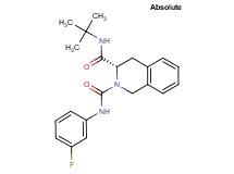 (3S)-N~3~-(tert-butyl)-N~2~-(3-fluorophenyl)-3,4-dihydro-2,3(1H)-isoquinolinedicarboxamide