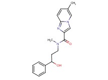 N-(3-hydroxy-3-phenylpropyl)-N,6-dimethylimidazo[1,2-a]pyridine-2-carboxamide