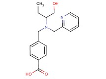 4-{[[1-(hydroxymethyl)propyl](pyridin-2-ylmethyl)amino]methyl}benzoic acid
