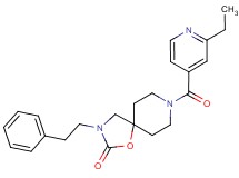 8-(2-ethylisonicotinoyl)-3-(2-phenylethyl)-1-oxa-3,8-diazaspiro[4.5]decan-2-one