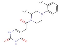 5-{2-[2-methyl-4-(2-methylphenyl)piperazin-1-yl]-2-oxoethyl}pyrimidine-2,4(1H,3H)-dione