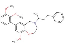 7-(2,3-dimethoxyphenyl)-9-methoxy-4-(1-methyl-3-phenylpropyl)-2,3,4,5-tetrahydro-1,4-benzoxazepine