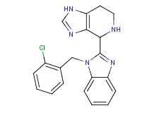 4-[1-(2-chlorobenzyl)-1H-benzimidazol-2-yl]-4,5,6,7-tetrahydro-1H-imidazo[4,5-c]pyridine