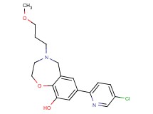 7-(5-chloropyridin-2-yl)-4-(3-methoxypropyl)-2,3,4,5-tetrahydro-1,4-benzoxazepin-9-ol