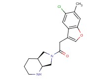 rel-(4aS,7aS)-6-[(5-chloro-6-methyl-1-benzofuran-3-yl)acetyl]octahydro-1H-pyrrolo[3,4-b]pyridine hydrochloride