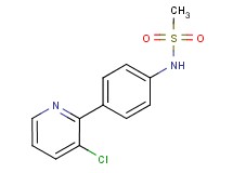 N-[4-(3-chloropyridin-2-yl)phenyl]methanesulfonamide