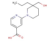 2-[3-(hydroxymethyl)-3-propylpiperidin-1-yl]isonicotinic acid