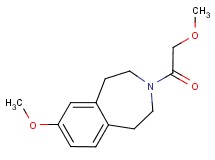 7-methoxy-3-(methoxyacetyl)-2,3,4,5-tetrahydro-1H-3-benzazepine