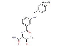 N-[(1S,2R)-1-(aminocarbonyl)-2-hydroxypropyl]-3-[(4-fluorobenzyl)amino]benzamide
