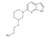 6-(3-propoxypiperidin-1-yl)-1H-pyrrolo[2,3-b]pyridine