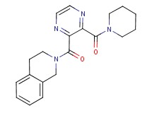 2-{[3-(piperidin-1-ylcarbonyl)pyrazin-2-yl]carbonyl}-1,2,3,4-tetrahydroisoquinoline