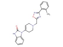 1-(1-{[3-(2-methylphenyl)-1,2,4-oxadiazol-5-yl]methyl}-1,2,3,6-tetrahydropyridin-4-yl)-1,3-dihydro-2H-benzimidazol-2-one