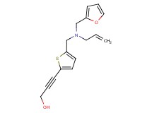 3-(5-{[allyl(2-furylmethyl)amino]methyl}-2-thienyl)prop-2-yn-1-ol