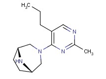 rel-(1R,5S)-3-(2-methyl-5-propyl-4-pyrimidinyl)-3,8-diazabicyclo[3.2.1]octane dihydrochloride