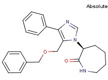 (3S)-3-{5-[(benzyloxy)methyl]-4-phenyl-1H-imidazol-1-yl}azepan-2-one