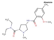 (4S)-N,N-diethyl-4-[(2-methoxy-4-methylbenzoyl)amino]-1-methyl-L-prolinamide