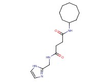 N-cyclooctyl-N'-(1H-imidazol-2-ylmethyl)succinamide