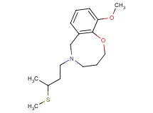 10-methoxy-5-[3-(methylthio)butyl]-3,4,5,6-tetrahydro-2H-1,5-benzoxazocine