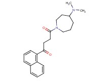 4-[4-(dimethylamino)-1-azepanyl]-1-(1-naphthyl)-4-oxo-1-butanone