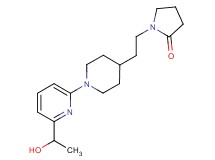 1-(2-{1-[6-(1-hydroxyethyl)-2-pyridinyl]-4-piperidinyl}ethyl)-2-pyrrolidinone