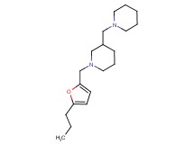 3-(1-piperidinylmethyl)-1-[(5-propyl-2-furyl)methyl]piperidine