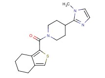 4-(1-methyl-1H-imidazol-2-yl)-1-(4,5,6,7-tetrahydro-2-benzothien-1-ylcarbonyl)piperidine