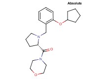 4-{1-[2-(cyclopentyloxy)benzyl]-L-prolyl}morpholine