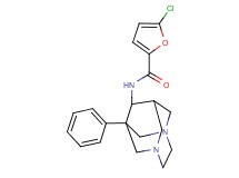 5-chloro-N-(1-phenyl-3,6-diazatricyclo[4.3.1.1~3,8~]undec-9-yl)-2-furamide