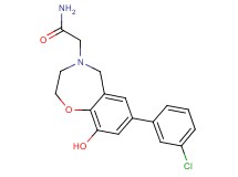 2-[7-(3-chlorophenyl)-9-hydroxy-2,3-dihydro-1,4-benzoxazepin-4(5H)-yl]acetamide