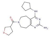 N~4~-cyclopentyl-7-(tetrahydrofuran-3-ylcarbonyl)-6,7,8,9-tetrahydro-5H-pyrimido[4,5-d]azepine-2,4-diamine