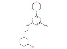 1-{2-[(6-methyl-2-morpholin-4-ylpyrimidin-4-yl)amino]ethyl}piperidin-3-ol