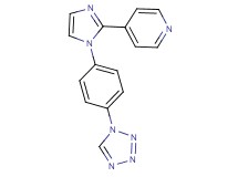 4-{1-[4-(1H-tetrazol-1-yl)phenyl]-1H-imidazol-2-yl}pyridine
