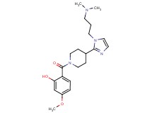 2-[(4-{1-[3-(dimethylamino)propyl]-1H-imidazol-2-yl}piperidin-1-yl)carbonyl]-5-methoxyphenol