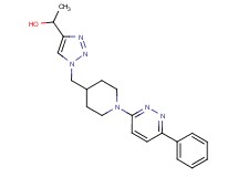 1-(1-{[1-(6-phenyl-3-pyridazinyl)-4-piperidinyl]methyl}-1H-1,2,3-triazol-4-yl)ethanol