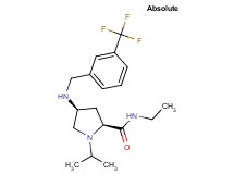 (4S)-N-ethyl-1-isopropyl-4-{[3-(trifluoromethyl)benzyl]amino}-L-prolinamide