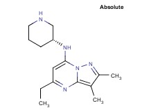 5-ethyl-2,3-dimethyl-N-[(3R)-3-piperidinyl]pyrazolo[1,5-a]pyrimidin-7-amine dihydrochloride