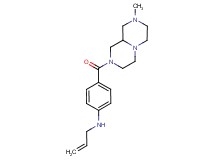 N-allyl-4-[(8-methyloctahydro-2H-pyrazino[1,2-a]pyrazin-2-yl)carbonyl]aniline