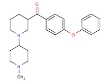 (1'-methyl-1,4'-bipiperidin-3-yl)(4-phenoxyphenyl)methanone