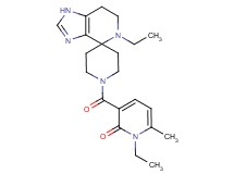 1-ethyl-3-[(5-ethyl-1,5,6,7-tetrahydro-1'H-spiro[imidazo[4,5-c]pyridine-4,4'-piperidin]-1'-yl)carbonyl]-6-methylpyridin-2(1H)-one