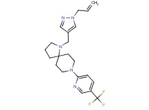 1-[(1-allyl-1H-pyrazol-4-yl)methyl]-8-[5-(trifluoromethyl)-2-pyridinyl]-1,8-diazaspiro[4.5]decane