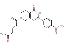4-[4-oxo-7-(5-oxohexanoyl)-3,4,5,6,7,8-hexahydropyrido[3,4-d]pyrimidin-2-yl]benzamide