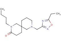 2-butyl-8-[(5-ethyl-1,2,4-oxadiazol-3-yl)methyl]-2,8-diazaspiro[5.5]undecan-3-one