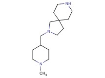 2-[(1-methyl-4-piperidinyl)methyl]-2,8-diazaspiro[4.5]decane dihydrochloride