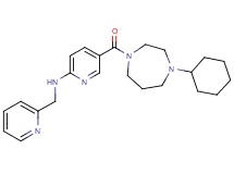 5-[(4-cyclohexyl-1,4-diazepan-1-yl)carbonyl]-N-(2-pyridinylmethyl)-2-pyridinamine
