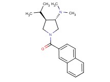 (3S*,4R*)-4-isopropyl-N,N-dimethyl-1-(2-naphthoyl)-3-pyrrolidinamine