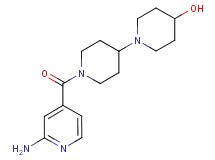 1'-(2-aminoisonicotinoyl)-1,4'-bipiperidin-4-ol